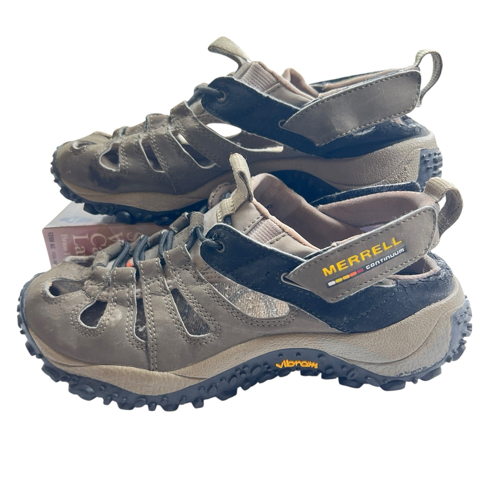 MERRELL Continuum Vibram Youth Junior Escursionismo Outdoor Sandalo Scarpa Acqua Taglia 2