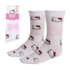Hello Kitty Socken Ein-Paar Baumwollsocken, Freizeit- und Alltagssocken 36-43