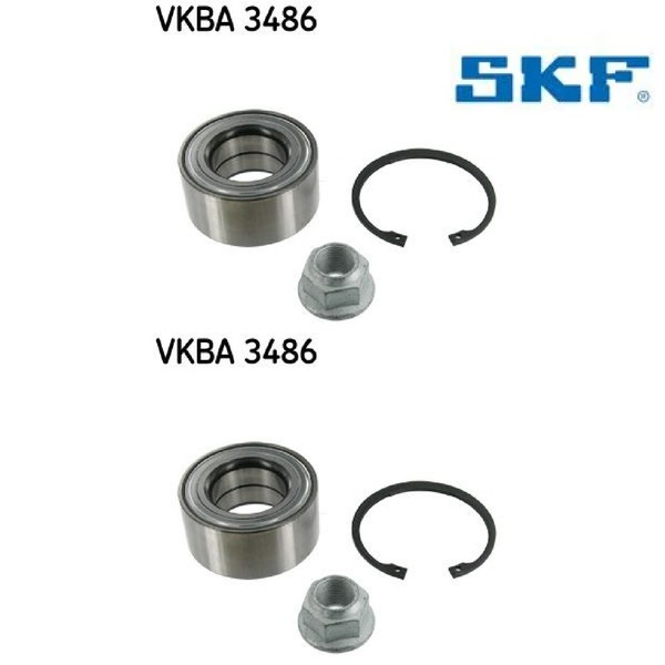 2X Radlagersatz SKF VKBA3486 2 Radlager Satz Links Rechts Vorderachse-image