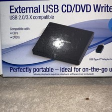 NEW Verbatim USB External  Portable CD/DVD Wr...