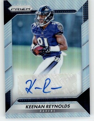 2016 Panini Prizm Autographs Silver Prizm Keenan Reynolds RC #KRS BAL