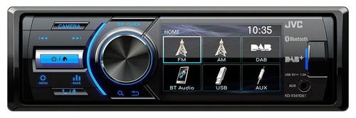 JVC Bluetooth Lenkrad USB DAB Autoradio für Opel Agila Corsa C Omega schwarz - Bild 2 von 12