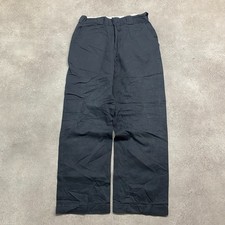 Dickies Trousers Womens 31" Workwear Wide Leg Straight Fit Pants, Black