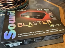 Creative Sound Blaster X-Fi HD SB1240 USB Sound Card DAC BRAND NEW SEALED