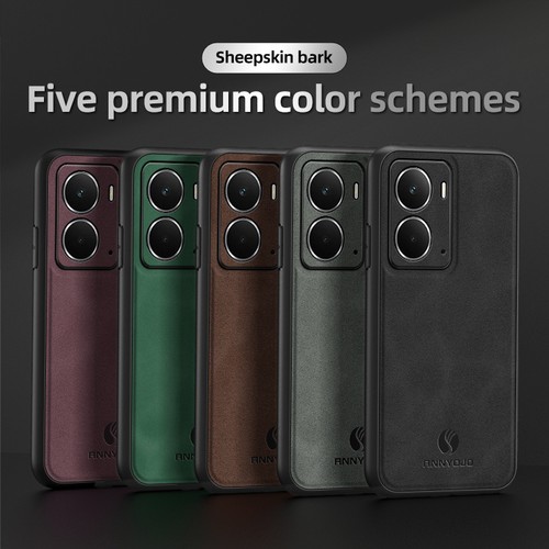 Funda trasera de negocios suave magnética de cuero retro de lujo para Realme P3 ultra - Imagen 2 de 19