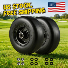 9x3.5-4 Flat Free Lawn Mower Tire And Wheel Lawn Mower Tire And 34 Extra 58