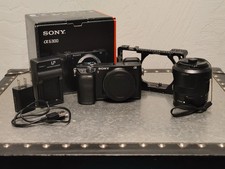 Sony A6300 Mirrorless Digital Camera with Smallig Cage and 18-55mm F3.5-5.6 OSS