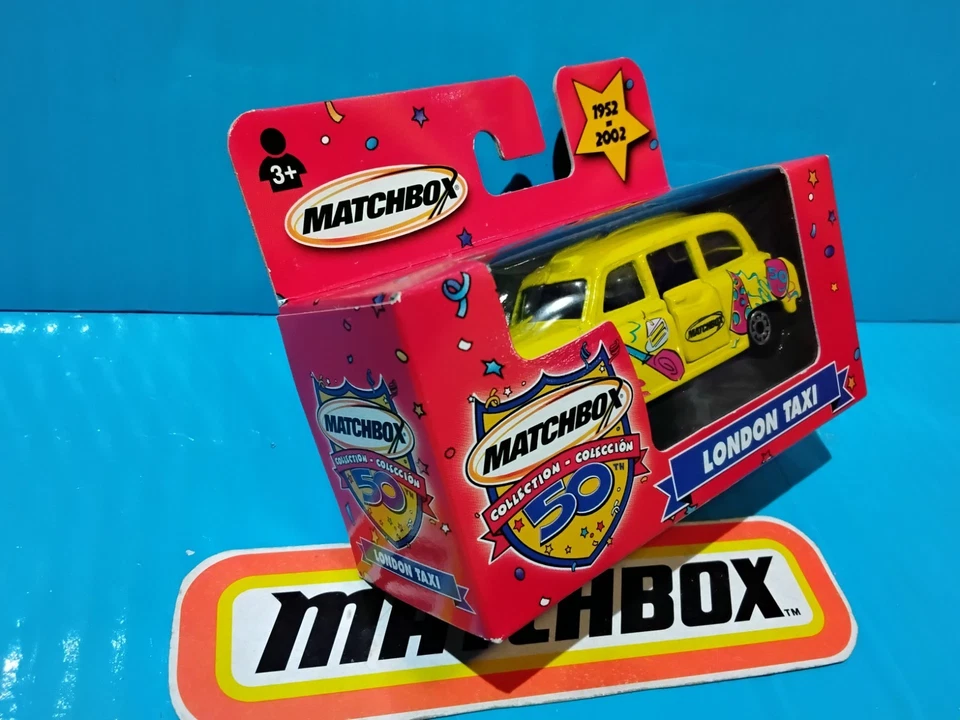 2002 MATCHBOX CARBODIES LONDON TAXI FX4R MB174 ACROSS AMERICA 50th BIRTHDAY  - Image 3 of 4