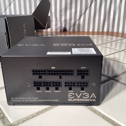 EVGA Supernova G3 550W 80+ Gold Fully Modular Power Supply - Photo 3/5