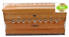 Bina 3.5 Octave Multifold Bellow 9 Stopper 42 Keys 2 Reed Harmonium with Bag