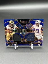 2025 Panini Select - Multiverse Brandin Cooks #MVJ-BCS Blue Prizm (MEM)