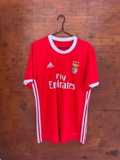BENFICA PORTUGAL 2019/2020 HOME FOOTBALL SHIRT ADIDAS SIZE L ADULT
