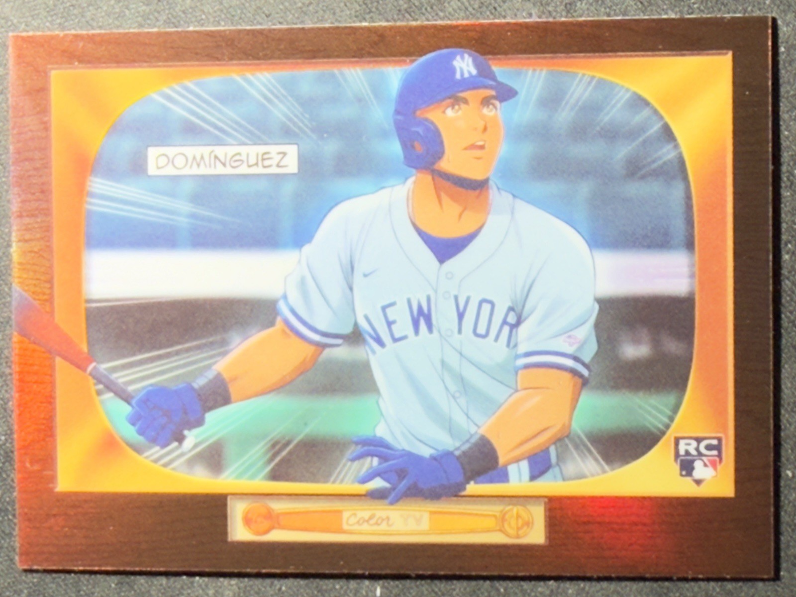 2024 Bowman Chrome '55 Anime Insert Jasson Dominguez #BA-15 SSP New York Yankees