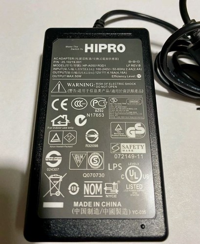 HP-A0501R3D1 HIPRO LAPTOP Netzteil 12V 4,16A 50W in GWO