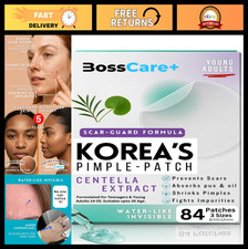 Korean Hydrocolloid Pimple Patches for Face -...