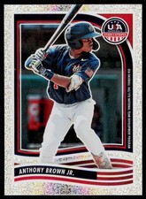 2024 Panini Stars & Stripes USA Baseball Anthony Brown Jr. 188 Opening Day