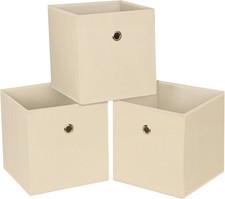 Foldable Storage Cubes Bins ,11 Inch Cloth Storage Cube Fabric Storage Box Cubes