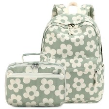 Backpack for Girls Kids Preschool Backpack with Lunch Box Kindergarten Bookba...