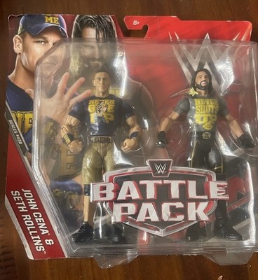 WWE John Cena Seth Rollins Battle Pack Series 43B 43.5 Never Shuts Up
