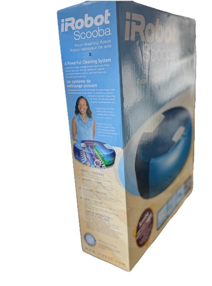 iRobot Scooba 330 Robotic Floor Washing Scrubbing Robot Cleaner Pristine Pre-Own - Image 3 of 4