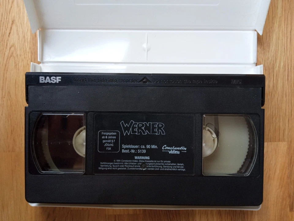 VHS Kassette Werner Beinhart - Bild 3 von 3