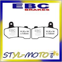 FA409HH BeläGe Sinterizzat Vorderseite EBC HD Harley Flhx 1690 Street Glide
