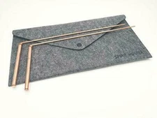 Spirit Hunter 99.9% Copper Dowsing Rod- 2PCS Divining Rods with Bag - Detect Gol