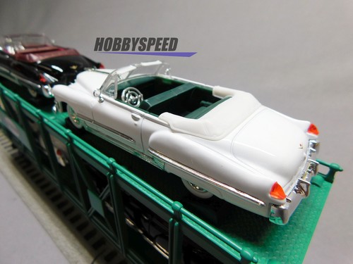 MTH RAILKING NEW YORK CENTRAL AUTO CARRIER W/ CADILLAC COUPE 30-76878 NEW - Picture 9 of 11