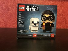 lego brickheadz 180 piece harry potter & hedwig building kit