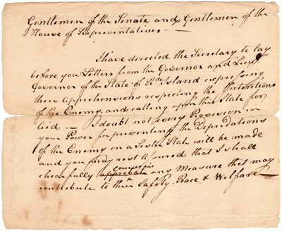 Document Docketed by John Hancock - Requesting MA to Finance War Effort ...