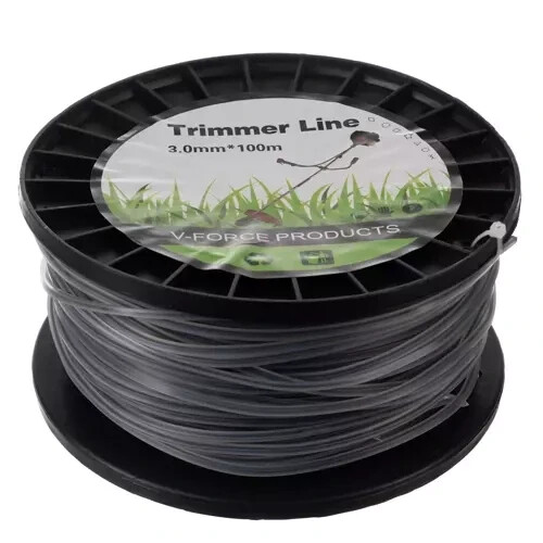 FADEN FÜR FREISCHNEIDER RUND 3 MM SPULE 100MT RASENTRIMMER KABEL KNÄUEL SCHWARZ - Bild 8 von 9