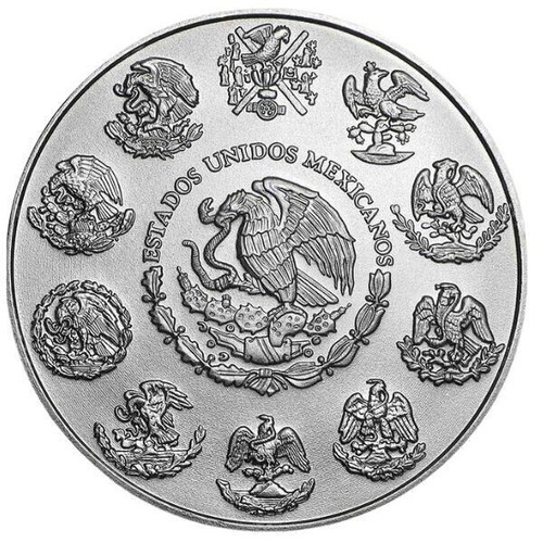 Mexico 2023 Libertad Silver Coin 2OZ 1OZ 1/2 1/4 1/10 1/20OZ,6Coins Uncirculated - Picture 2 of 12