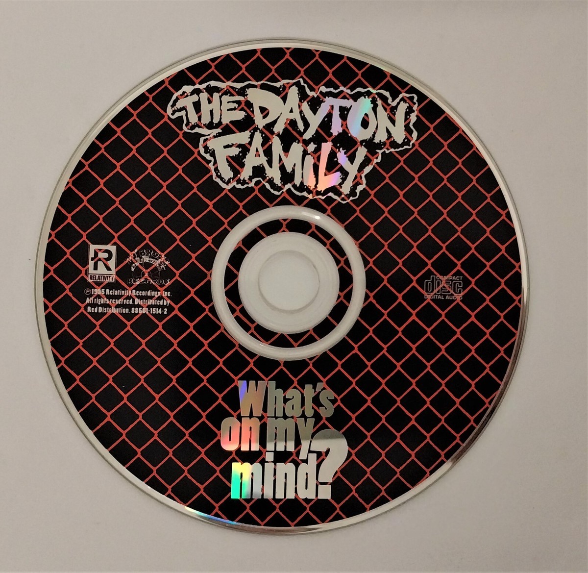 The Dayton Family: What's on My Mind? CD, 1995, Relativity