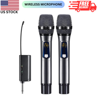 Microfonos Inalambricos Profesionales Profesionales Recargables Presentadores US