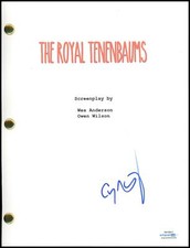 Grant Rosenmeyer "The Royal Tenenbaums" AUTOGRAPH Signed Full Script Screenplay