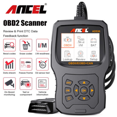 ANCEL AD530 OBD2 Function Check Engine Battery Code Reader Diagnostic Scan Tool