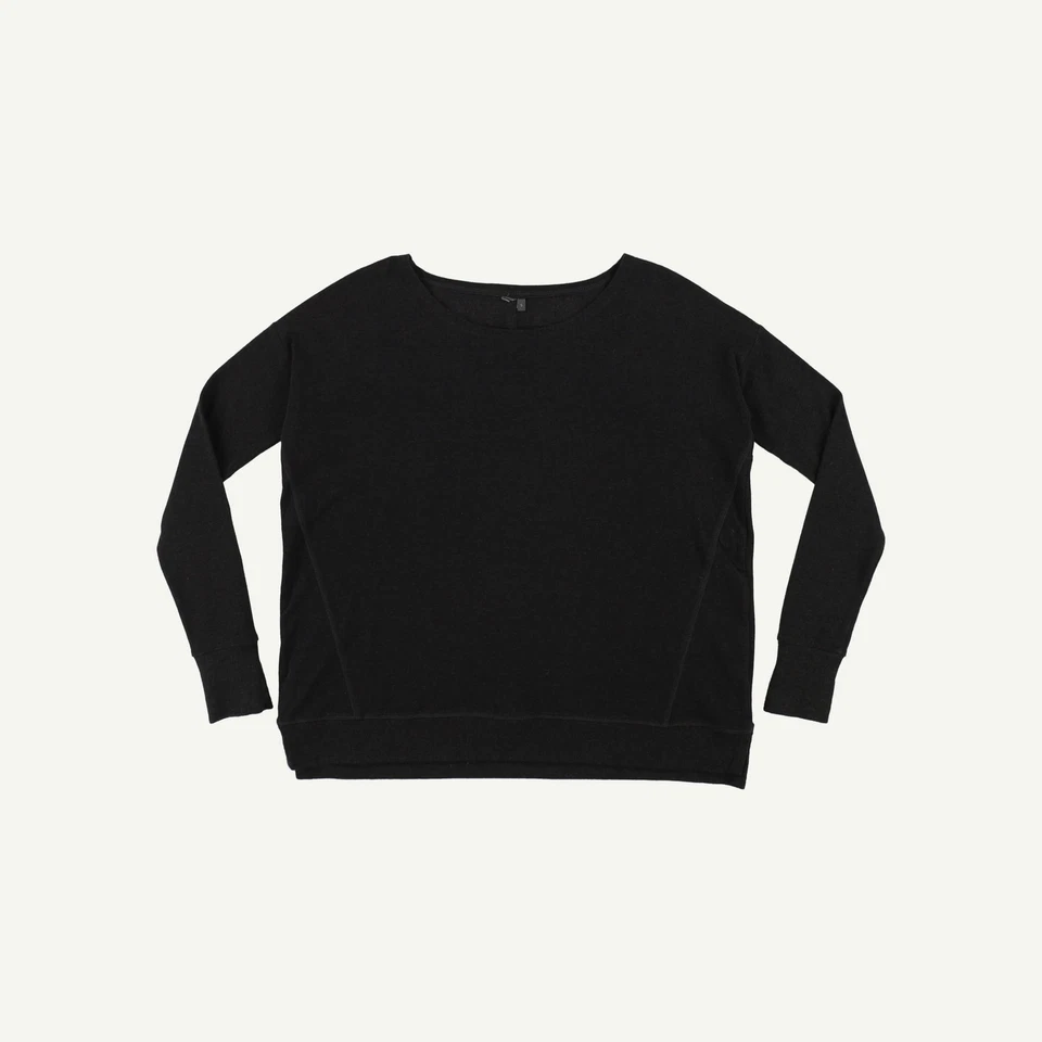 Sweaty Betty Womens Grey Acrylic Blend Long sleeved Sweatshirt Size S