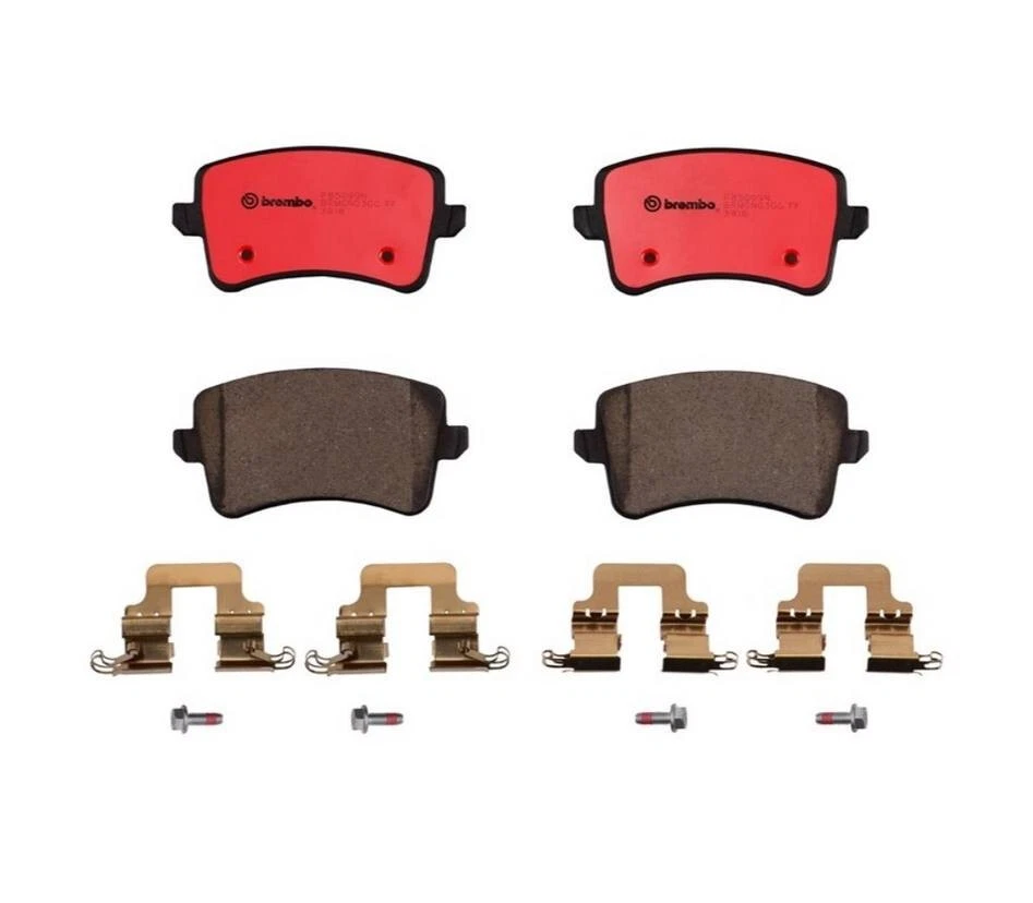 Brembo NAO Ceramic OE Rear Brake Pad Set for Audi A4 A5 Q Q5 Allroad S4 S5 SQ5 - Image 3 of 4