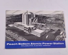 Brochure Peach Bottom Atomic Power Station Philadelphia Electric co 1950s