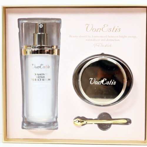 美容液 Von Estis Diamond repair perfect VonEstis Diamond Repair Perfect Collection Cream Serum 2pcs