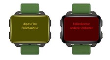 2x Protective Film for LEMFO LEM4 Smartwatch 100 Coating