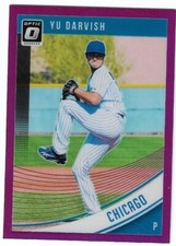 2018 Donruss Optic Pink Prizm #99 Yu Darvish Chicago Cubs