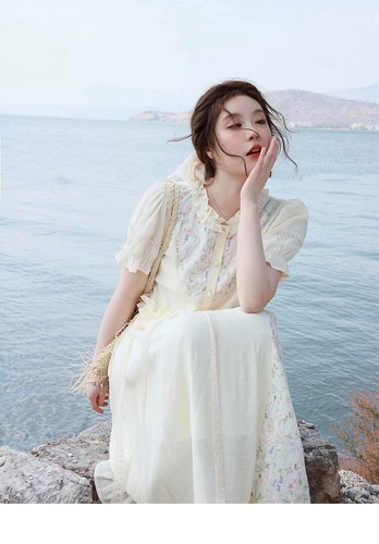plus size floral dress Japan Fashion - Picture 2 of 2