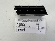 2014-2016 PORSCHE PANAMERA FRONT RIGHT SIDE PASSENGER SEAT MEMORY CONTROL SWITCH