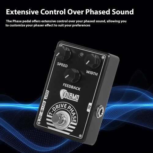 T-Drive Phase Guitar Effects Pedal Width/Feedback/ 9V 6.35mm T7P9 - Picture 11 of 12