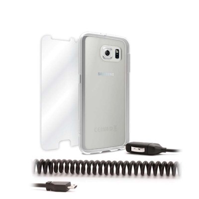 Griffin Starter Kit Power Jolt Auto Ladegerät und Hülle für Samsung Galaxy S6 Edge