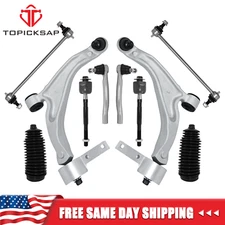 10pcs Suspension Control Arms Ball Joint Sway Bar Link Kit For 2009-2015 Pilot