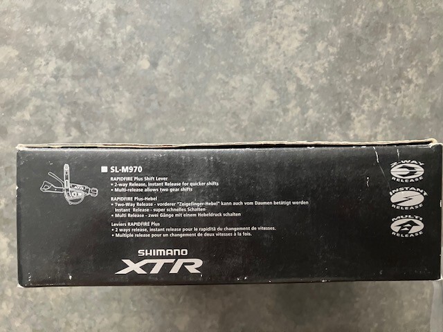 Shimano XTR 9-Speed Mountain Shifting System; SL-M976; FD-M971; RD