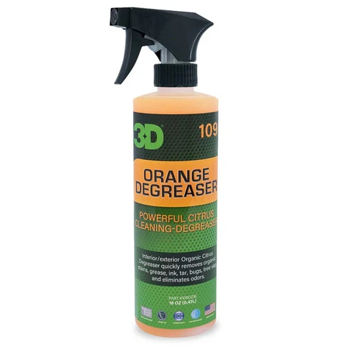 3D Orange Degreaser All Purpose Organic Citrus Cleaner Interior / Exterior