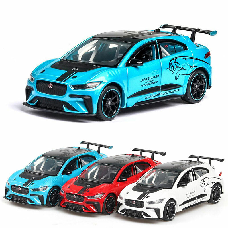 1:36 Jaguar I-Pace eTROPHY Model Car Diecast Toy Vehicle
